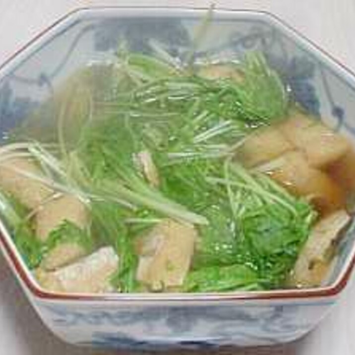 手軽であっさり！水菜の炊いたん